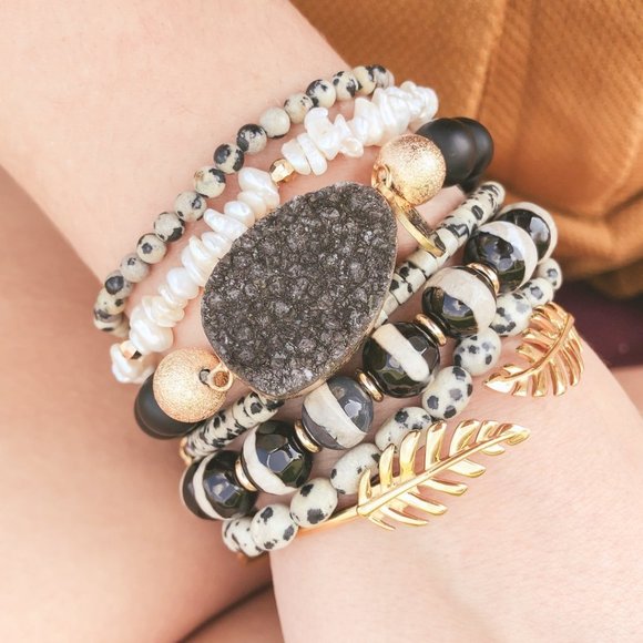 Kinsley Armelle Jewelry Kinsley Armelle Laurel Leaf Bracelet Poshmark